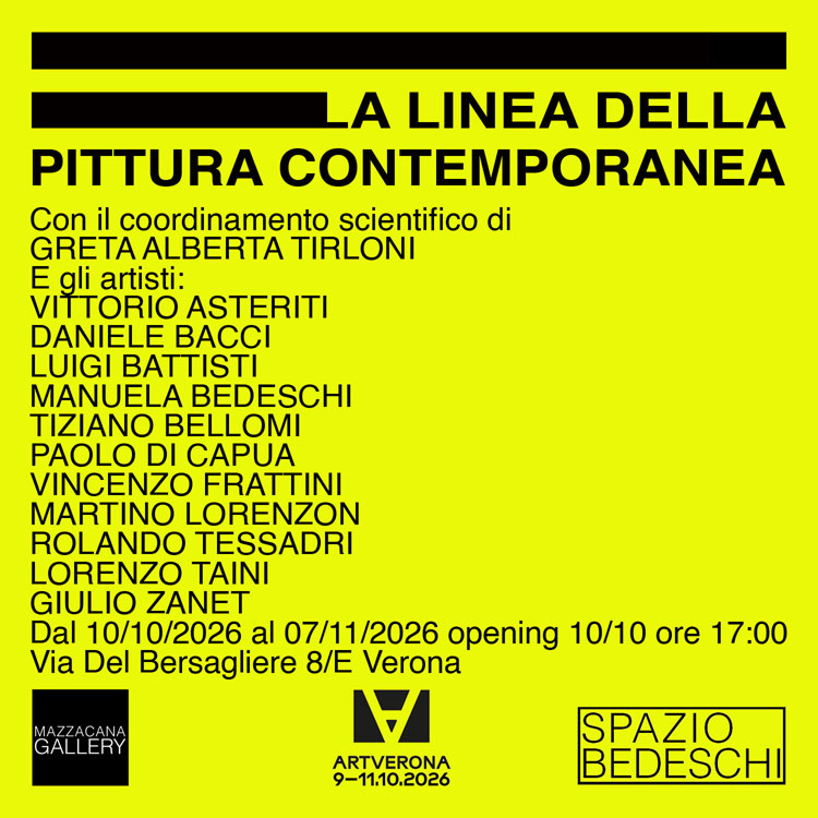 Exhibition La linea della pittura contemporanea