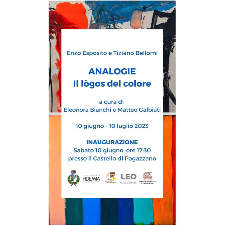 Tiziano Bellomi exhibition analogie