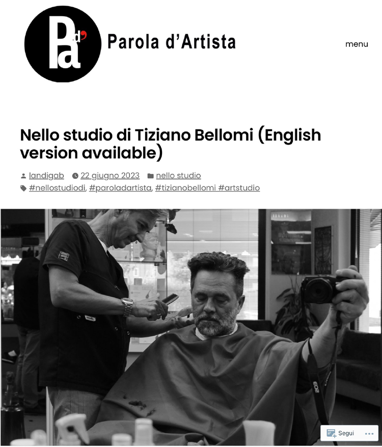 photo web site parola d'artista
